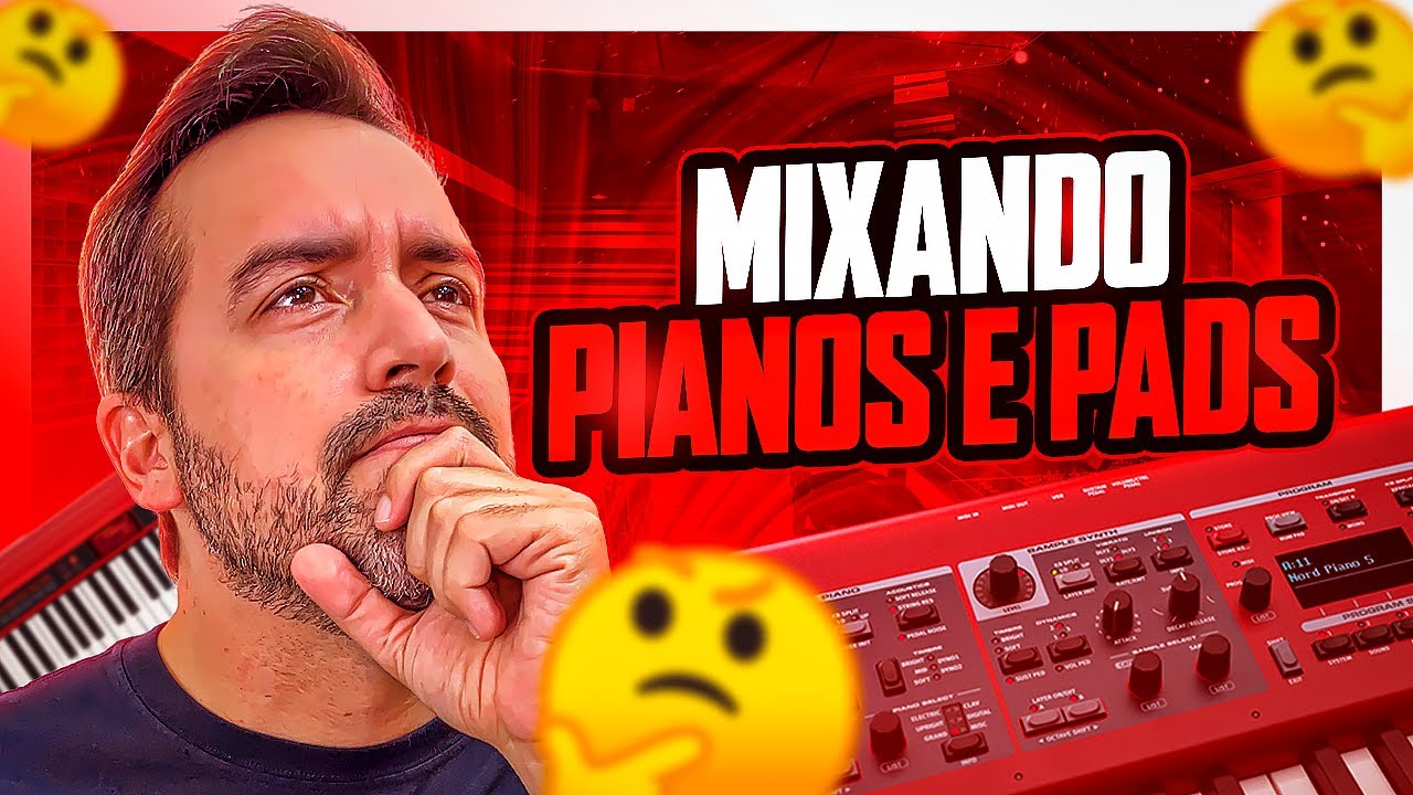 MIXANDO PIANOS E TECLADOS - Como equalizar sons eletrônicos?