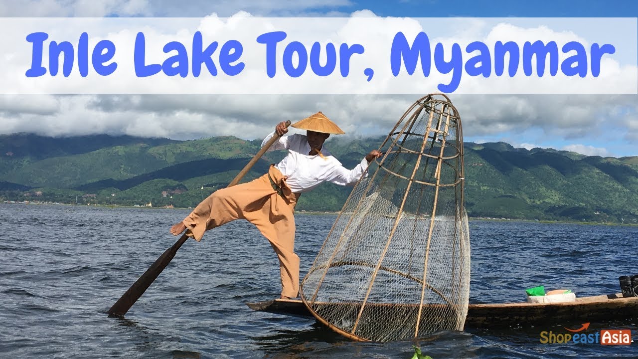 Inle lake tour in Myanmar - 2018 (boating at the lake)