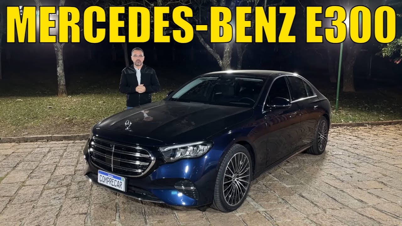 Avaliação: Mercedes-Benz E300 - Sedan para quem não abre mão do luxo e conforto