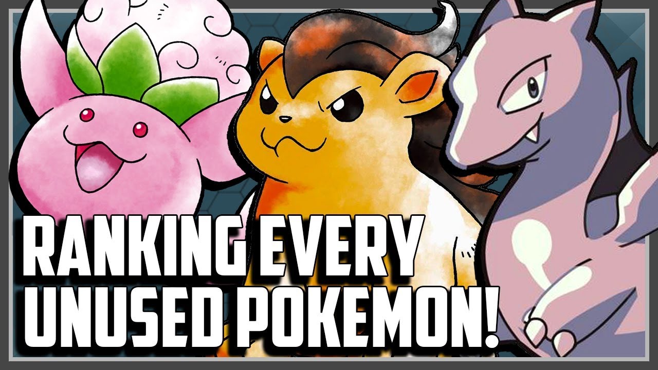 Ranking All 101 Unused Pokemon From WORST to BEST!