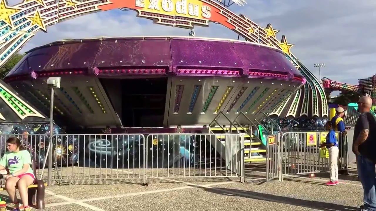 STARSHIPS   Exodus Graviton ride at the State Fair Of Louisiana 2015