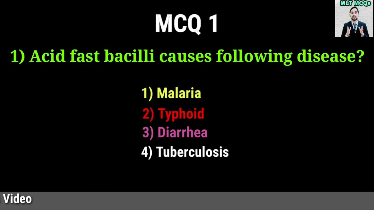 Acid Fast Bacilli MCQs | 1 to 5