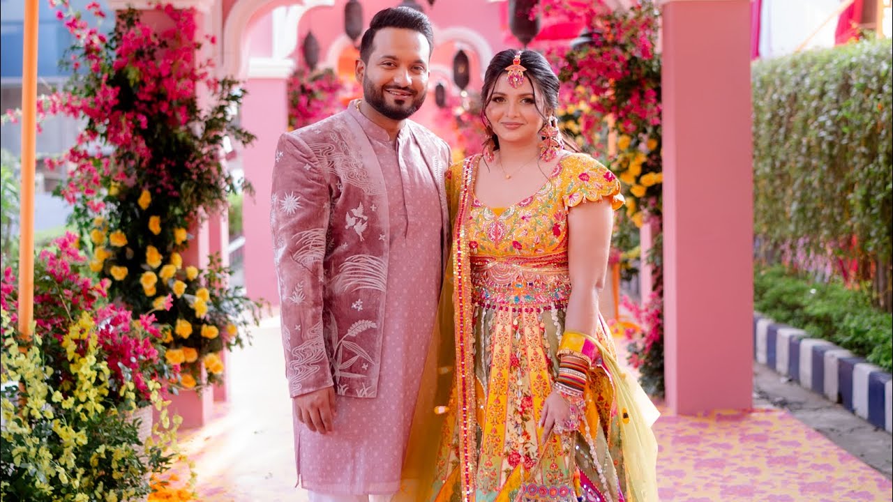 Holud ceremony of Pritom & Songeeta 🧡🧡