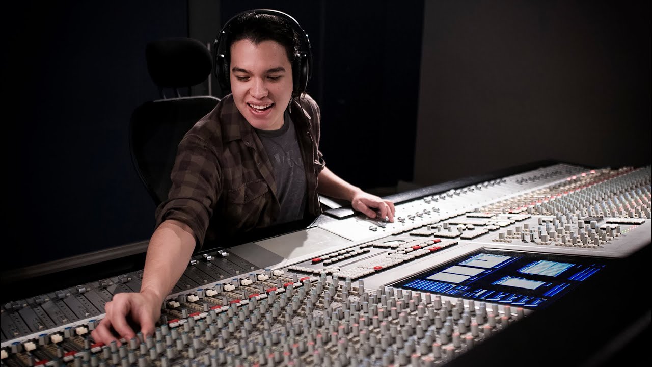 Audio Engineering | Music Production | Recording Studio | Stock Footage Free | No Copyright Video