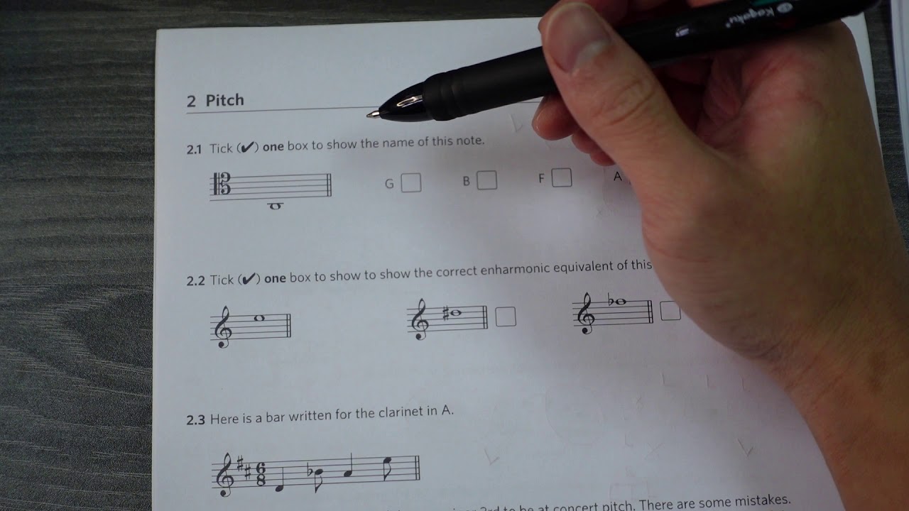 開箱實測-五級樂理-網上考試-模擬試卷-Grade 5 Sample Paper (online exams from 2020)-ABRSM