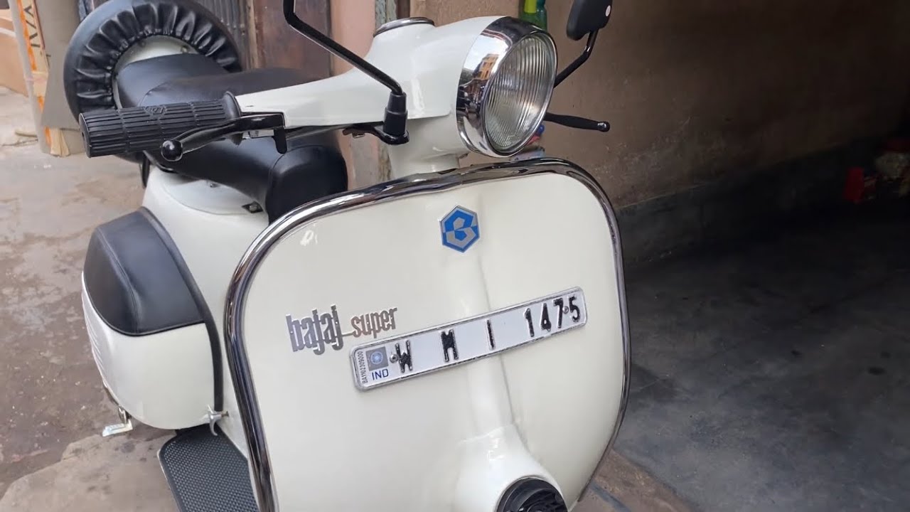 1984 BAJAJ SUPER RESTORATION | FACTORY LOOK | STOCK BAJAJ SUPER