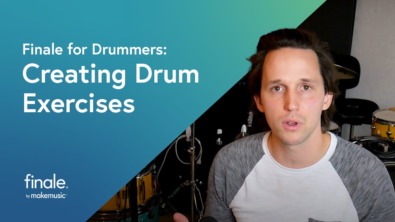 Finale for Drummers #7: Creating Drum Exercises
