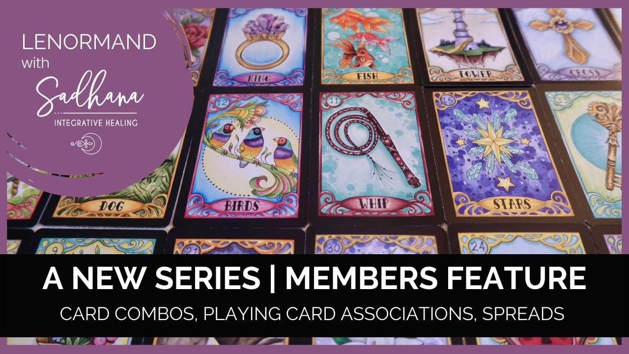 🟣 NEW SERIES | Lenormand with Sadhana | Selecting a Deck