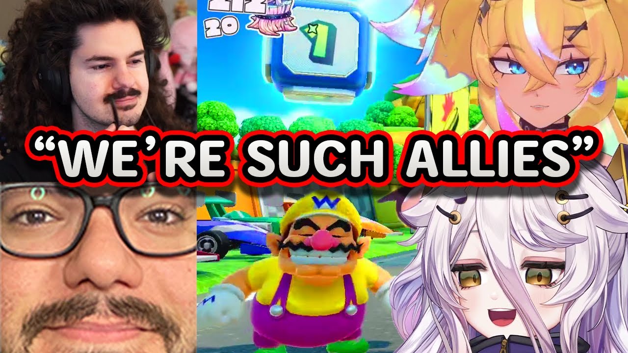 Scripted Bad Luck Moments in Mario Party with Ari, Henya, Ray, Ruben`