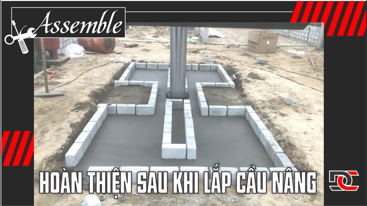 Lưu ý cần hoàn thiện cầu nâng sau khi lắp đặt