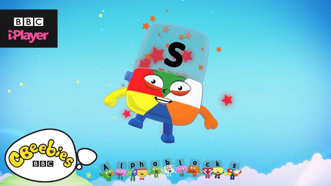 Learn letter "s" with the Alphablocks Magic Words | CBeebies