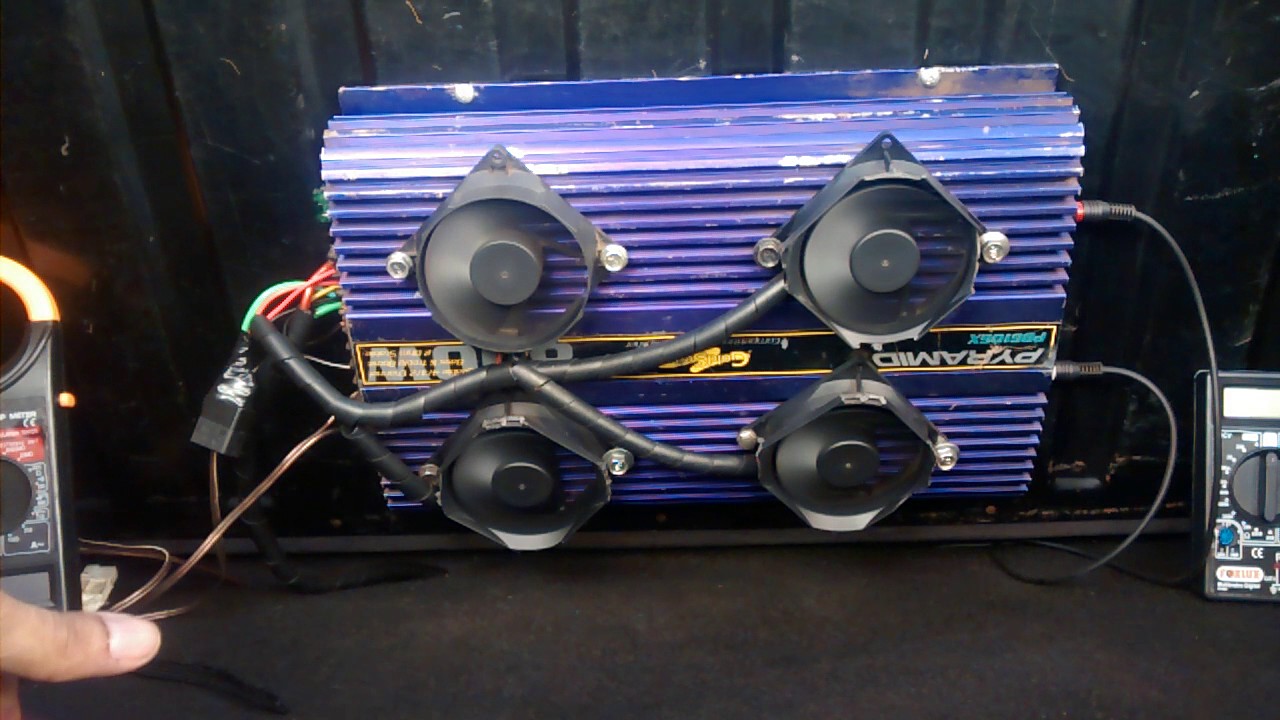 Como resfriar pyramid de 800w ou modulo com cooler