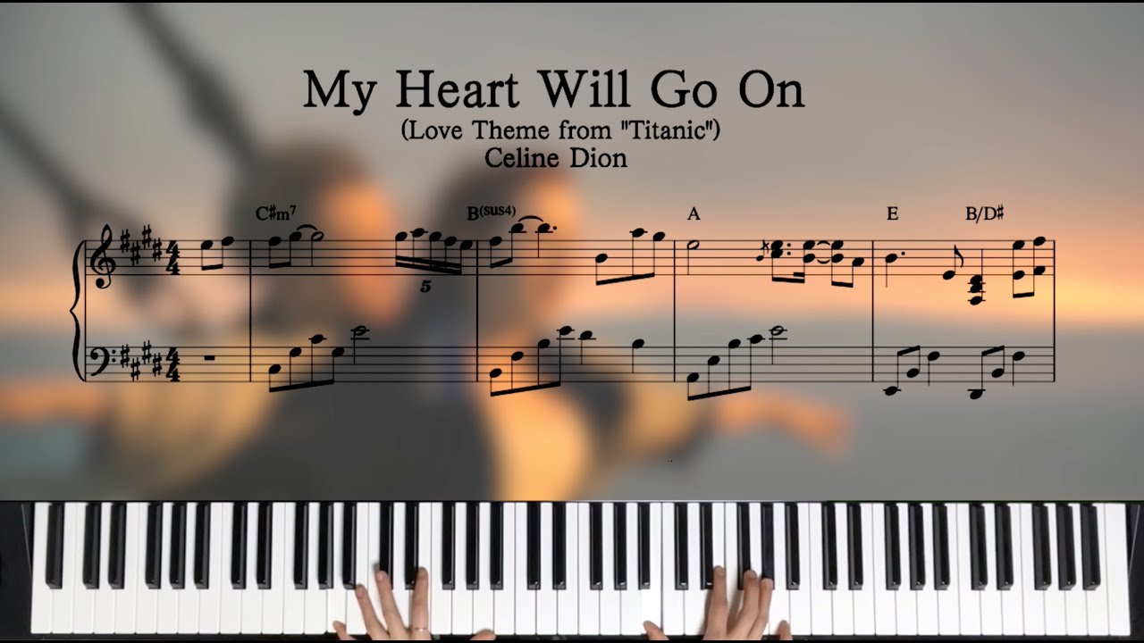 Titanic OST(타이타닉 OST) - 'My Heart Will Go On'  Piano Cover