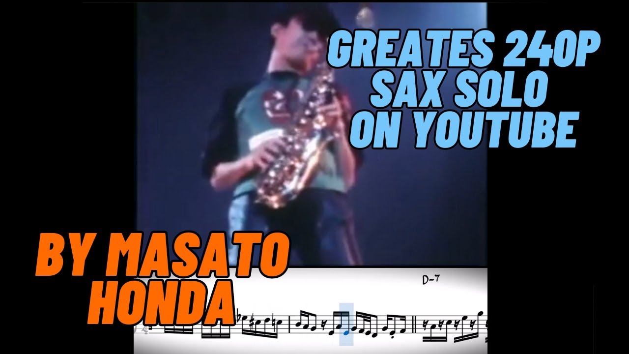 Cowboy Bebop - TANK! Solo Transcription (live)