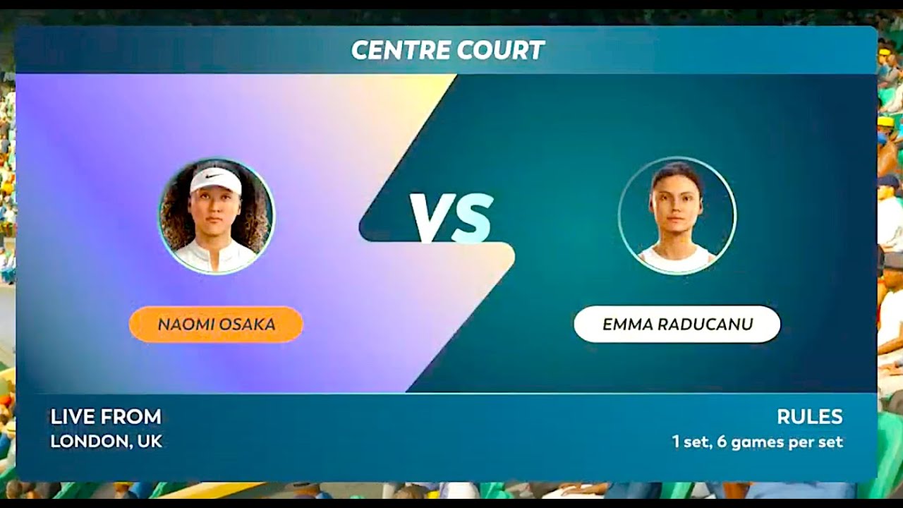 Baseline Brawl! Osaka vs. Raducanu in Top Spin 2K25 (Xbox Series X)