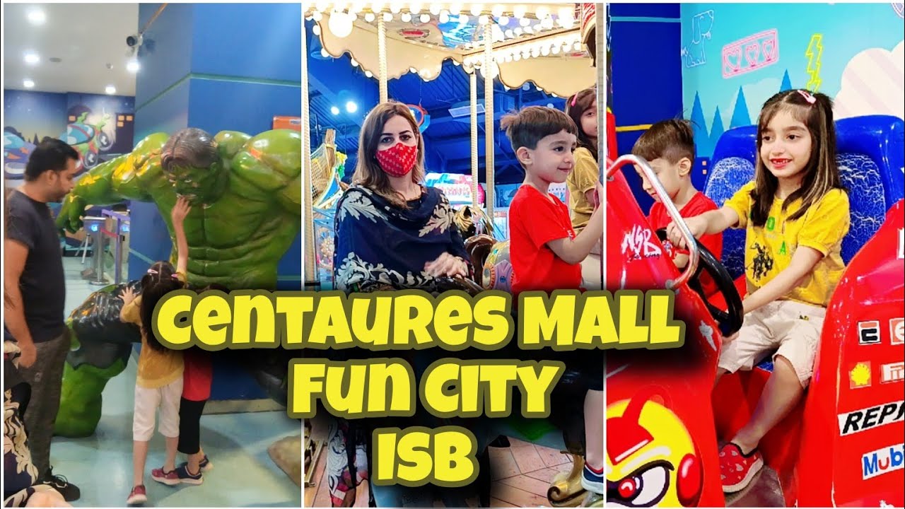 Centaurus Mall Fun City Vlog 🎡 | Kids Full Enjoyment & Family Fun Day Out