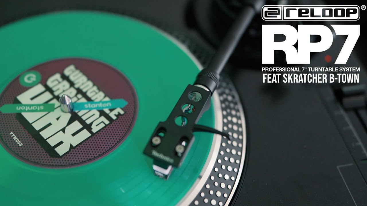 RELOOP RP-7 Scratch test with SKRATCHER B-TOWN | agiprodj.com