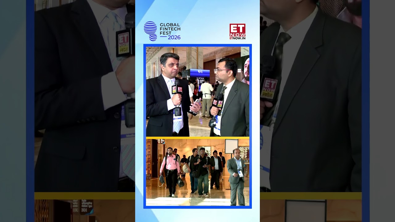 ET NOW на GFF 2026: чего ожидать от крупнейшего финтех-мероприятия #shorts #globalfintechfest #viral