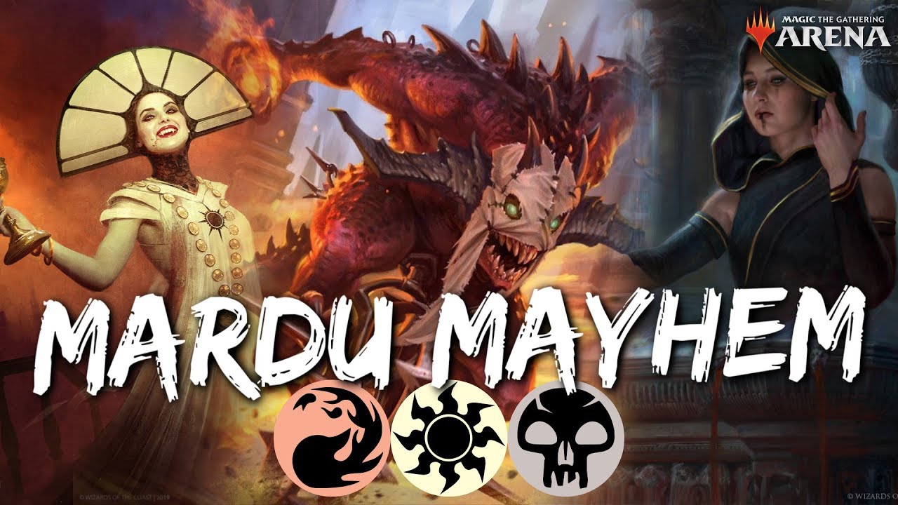 Mardu Mayhem [MTG Arena] | Aristocrat Aggro Deck in WAR Standard