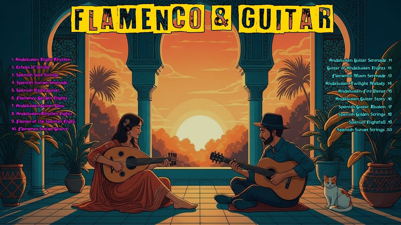 Spanish Guitar & Oud Sunset Fusion – Relaxing Flamenco Rumba Chill Music