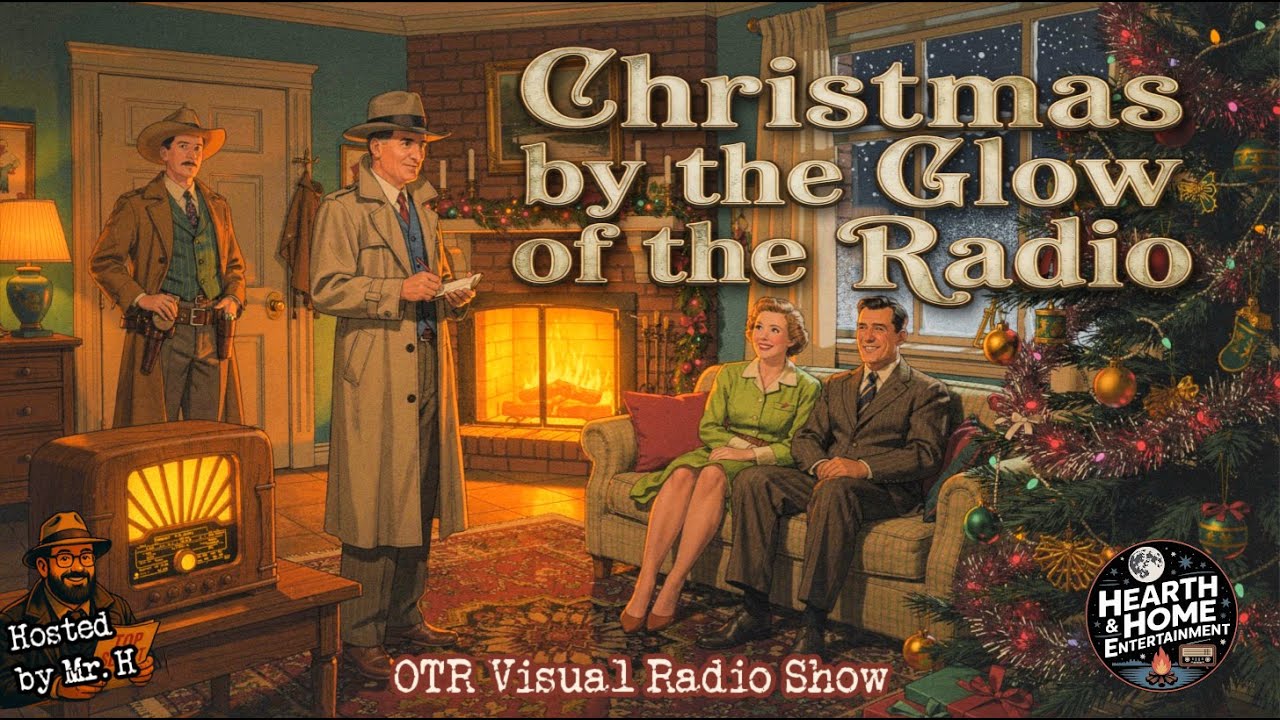 Christmas by the Glow of the Radio | Holiday Detectives, Comedy & Westerns