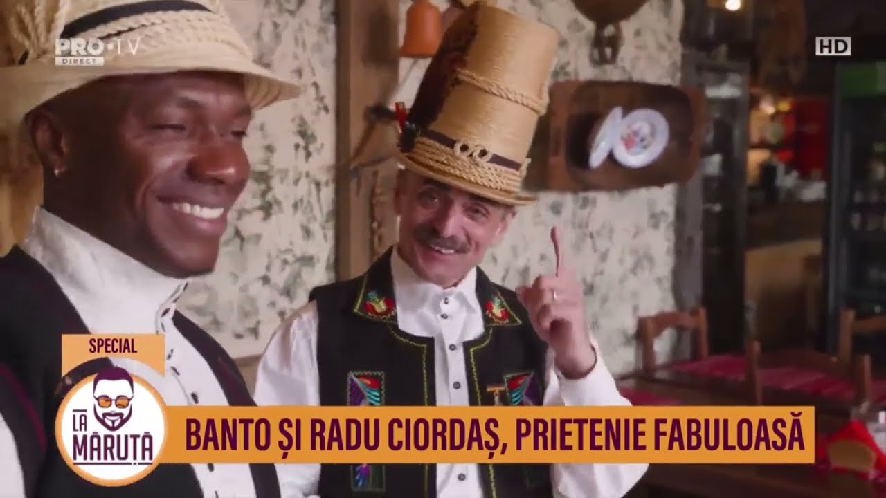Banto Dos Santos si Radu Ciordas “La Maruta”cu piesa “Ficior tanar cand eram”