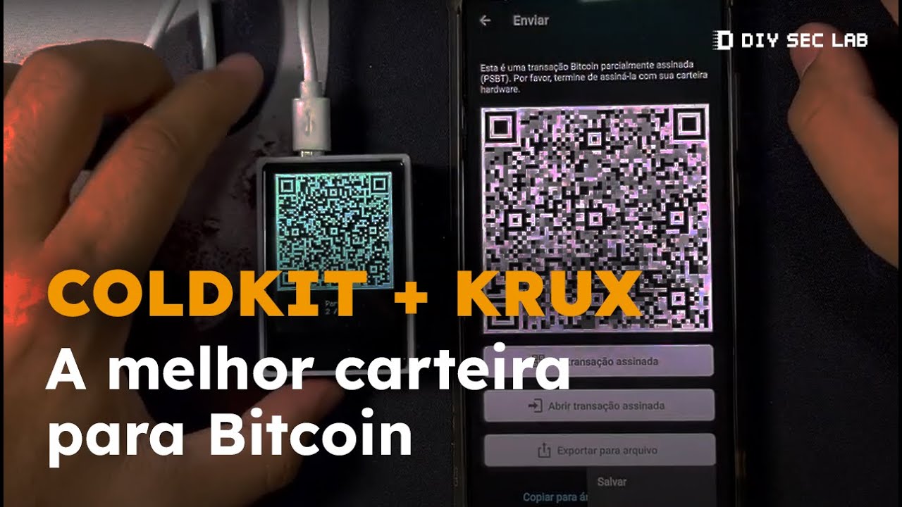 A MELHOR CARTEIRA PARA GUARDAR BITCOIN!! BitKit + Krux Wallet UNBOXING + TUTORIAL COMPLETO #2