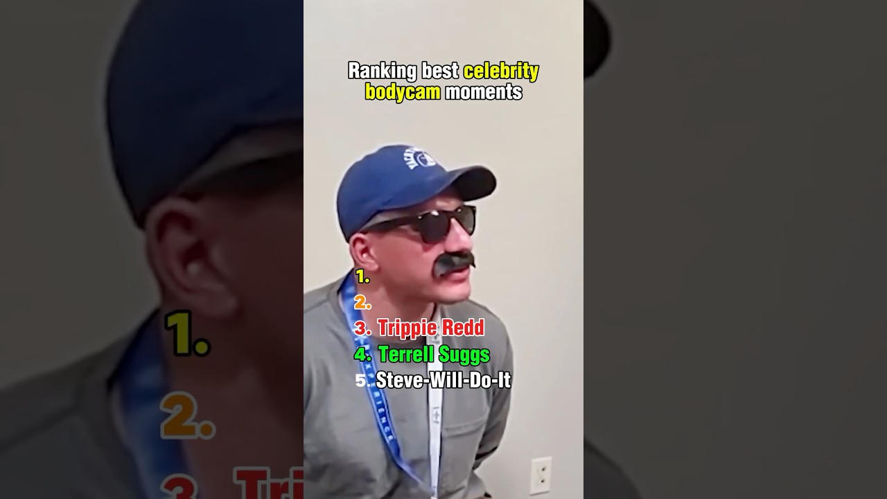 Ranking Best Celebrity Bodycam Moments 🌟 #police #bodycam #cops #celebrity #policeofficer