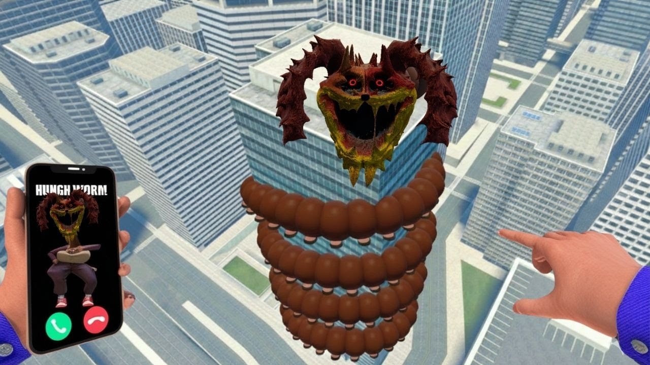 Something Horrifying Happens When Hungry Worm Dog Day Titan Calls You in Garry’s Mod