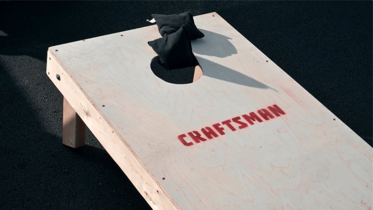 CRAFTSMAN | Custom Cornhole Boards Project