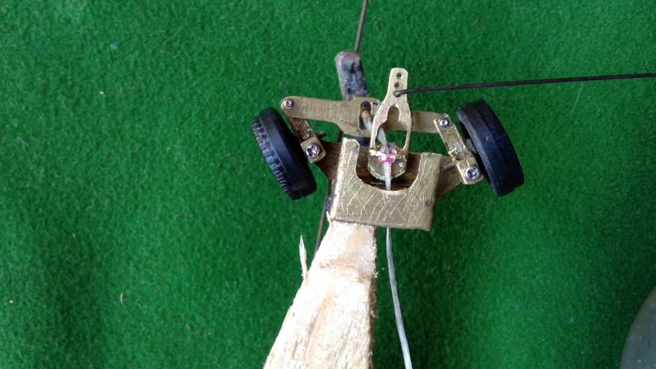 Magnetic self steering / servo steering mechanism 1/64 scale RC car (Faller hybrid design)