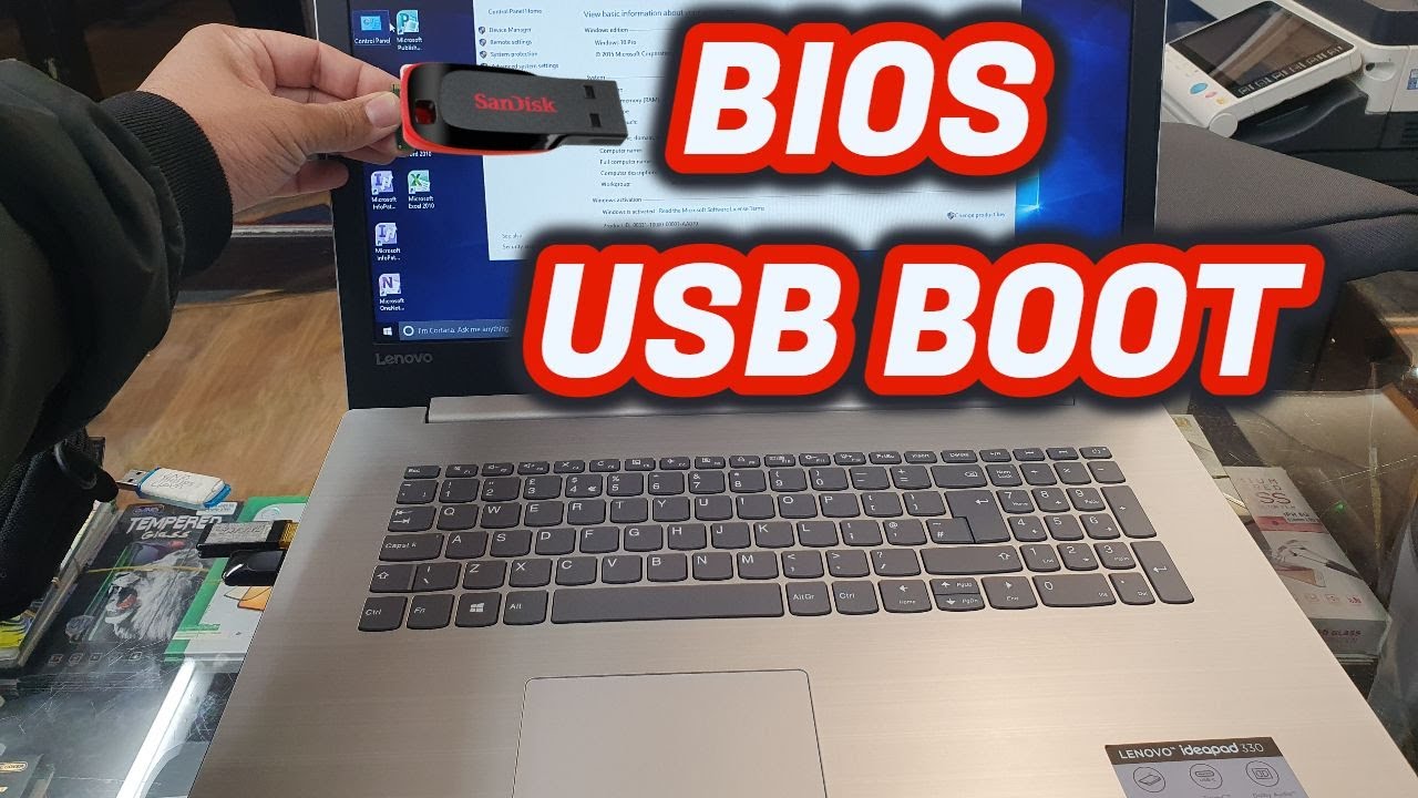 Lenovo IdeaPad 330 BIOS и загрузка с USB