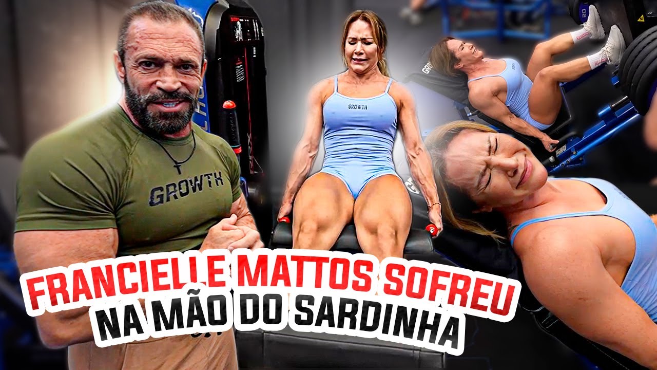 SARDINHA NÃO TEVE DÓ E LEVOU A FRANCIELLE MATTOS NO LIMITE