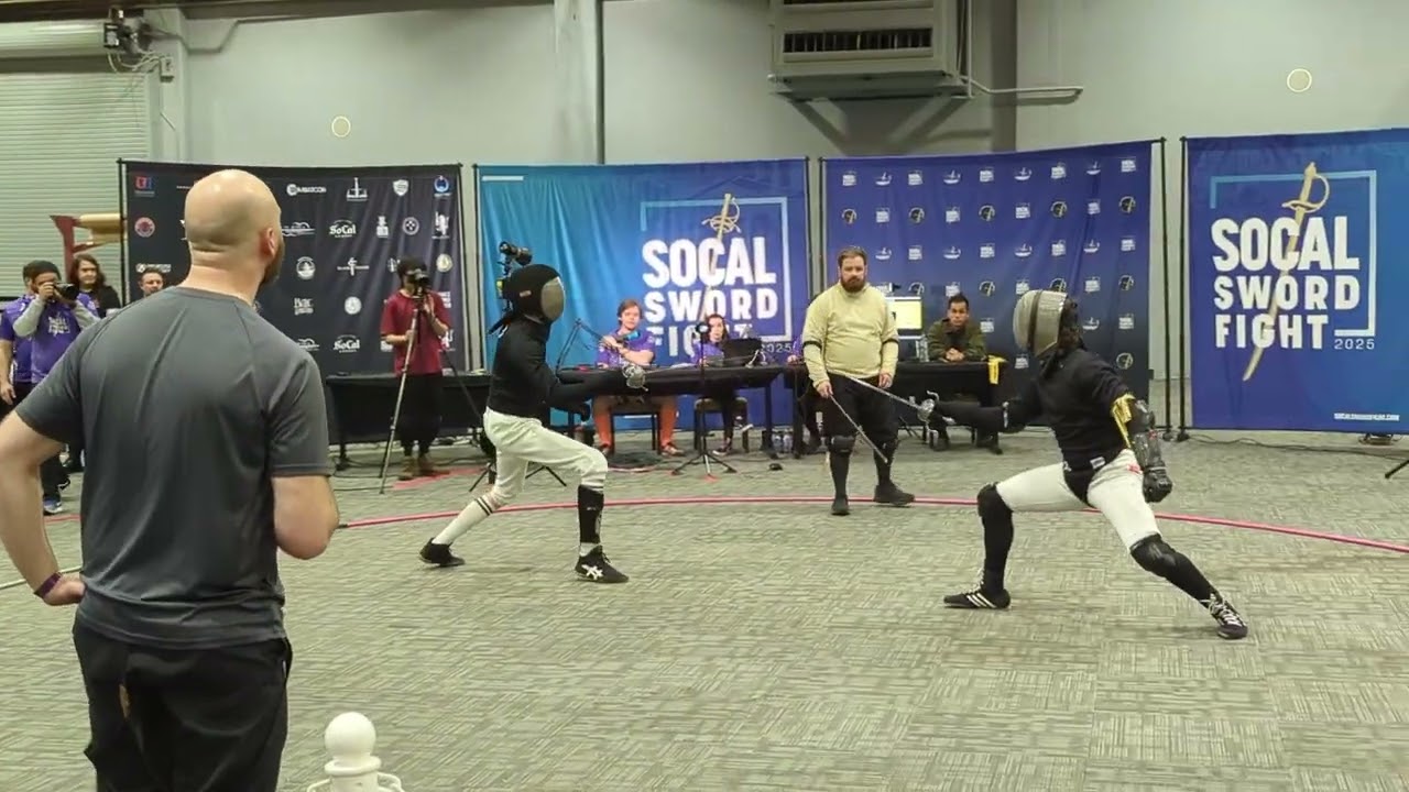 SoCal Swordfight 2025 Rapier Final Edward Craig vs. Sawyer Freschi
