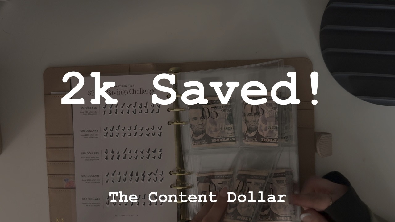 Более 5000 долларов! | Накопление наличных | Завершение челленджа по накоплению 2000 долларов | Ф...