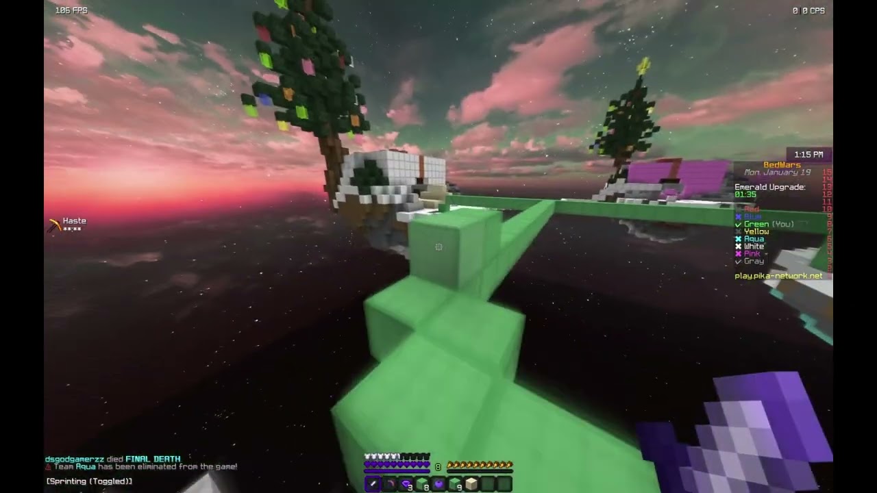 Played Bedwars but lobby of sweats