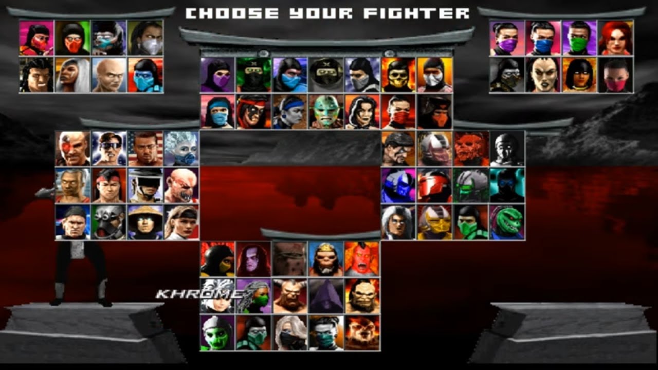 Mortal Kombat Bloodriver (Baphomet Behemoth's Edit) Khrome Full Playthrough