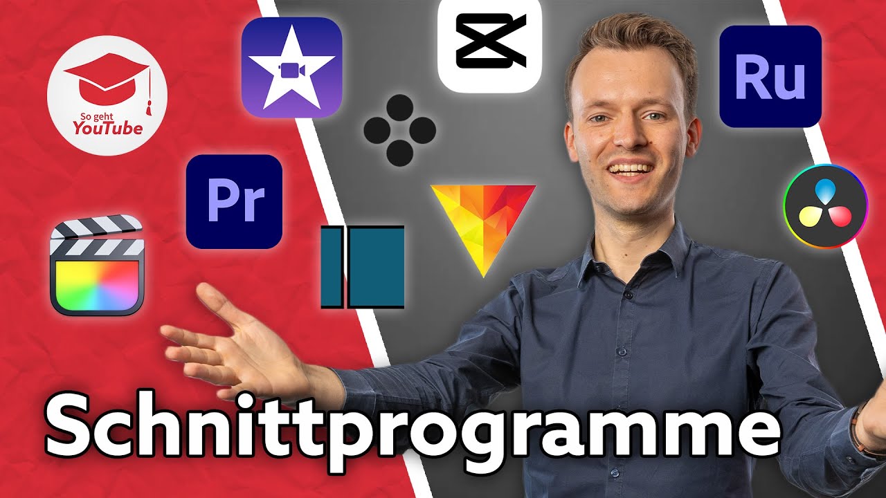 Das beste Videoschnittprogramm 2025 f&uuml;r YouTube! (Windows & Mac | Kostenlos & Profi)