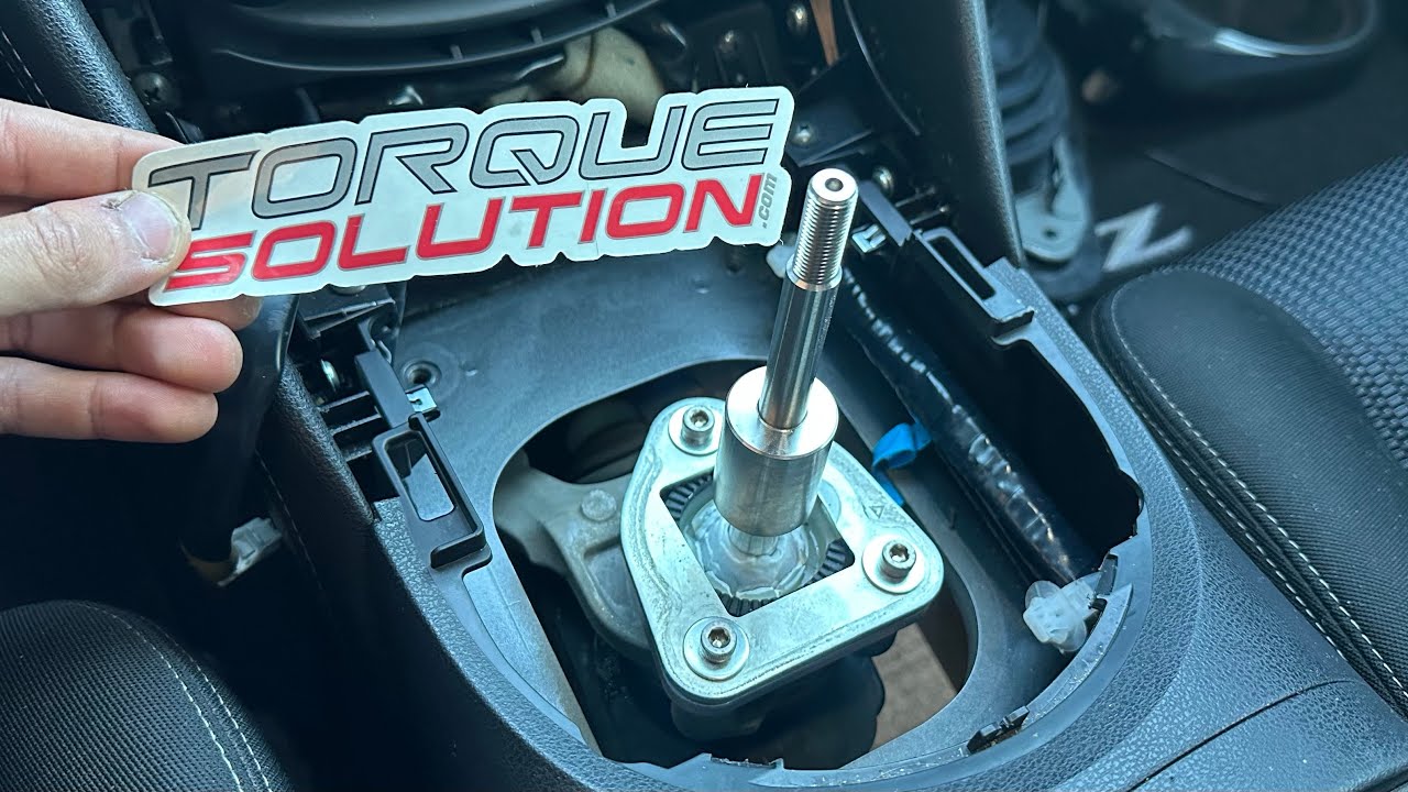 370z Short Shifter Install | Torque Solutions