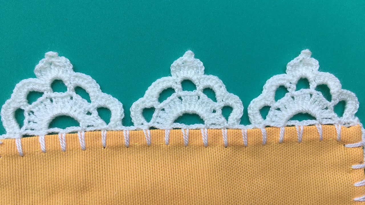 ✨PUNTILLA  #111 🧶 PUNTILLAS FACILES