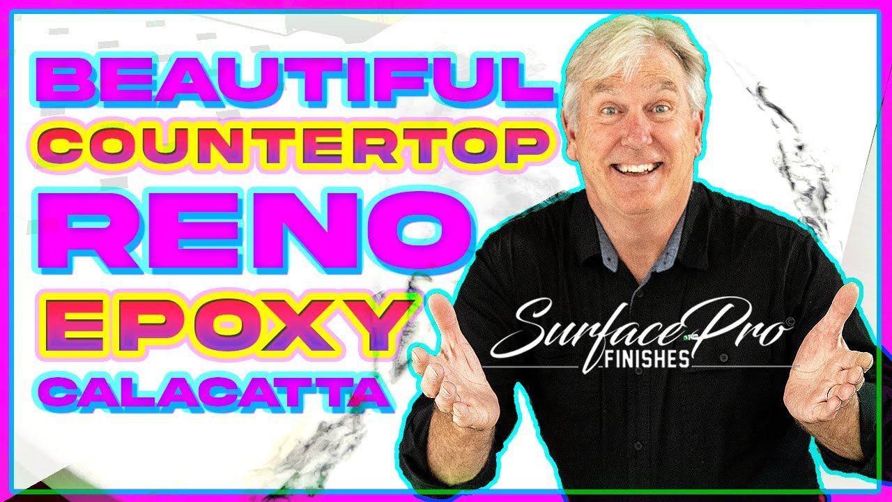 Its Epoxy Countertop step by step instructions - New Calacatta Epoxy Kitchen Countertop.