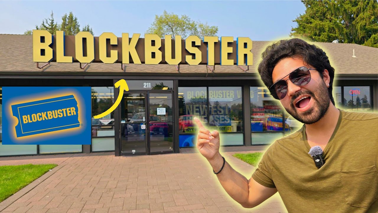 Fui al ULTIMO BLOCKBUSTER del MUNDO ! 🌎 Todavía rentan movies?