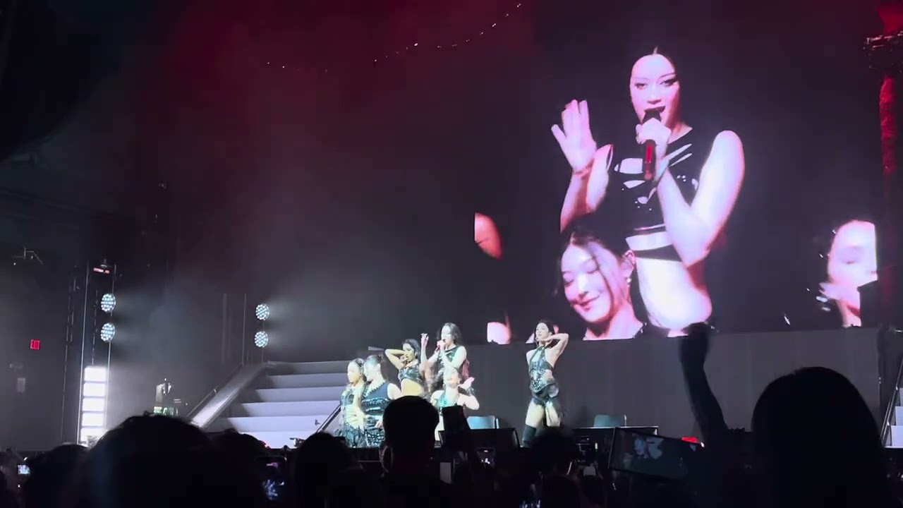 Ment, Milkshake dance, & Gabriela - KATSEYE Boston MA 11/19/25