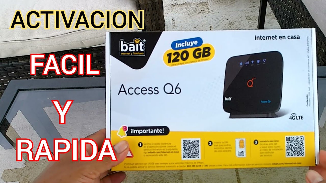 BAIT- Internet en casa, activacion facil y rapido!! 2023
