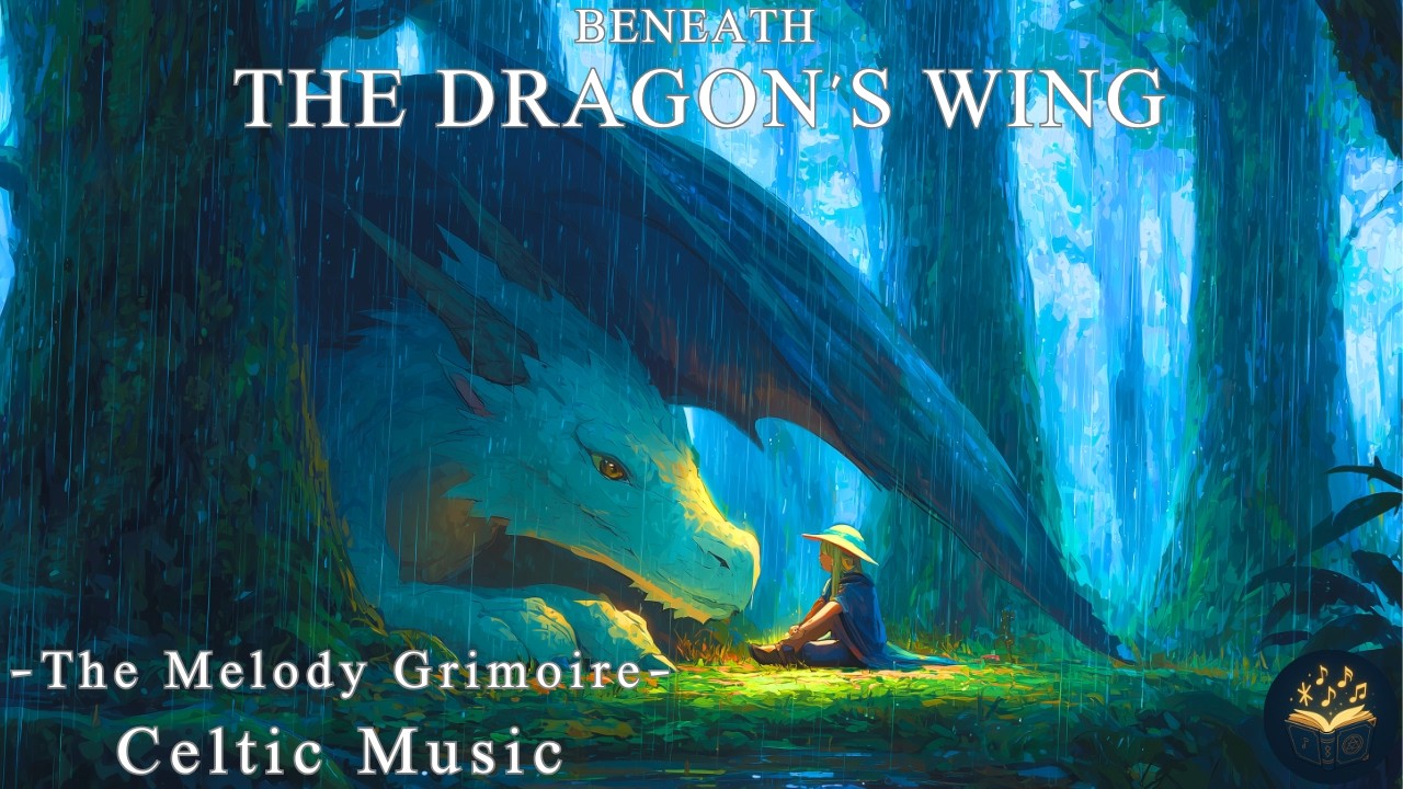 【竜の羽の下で、雨を待つ】ファンタジー ケルト音楽│集中と落ち着きのための中世音楽