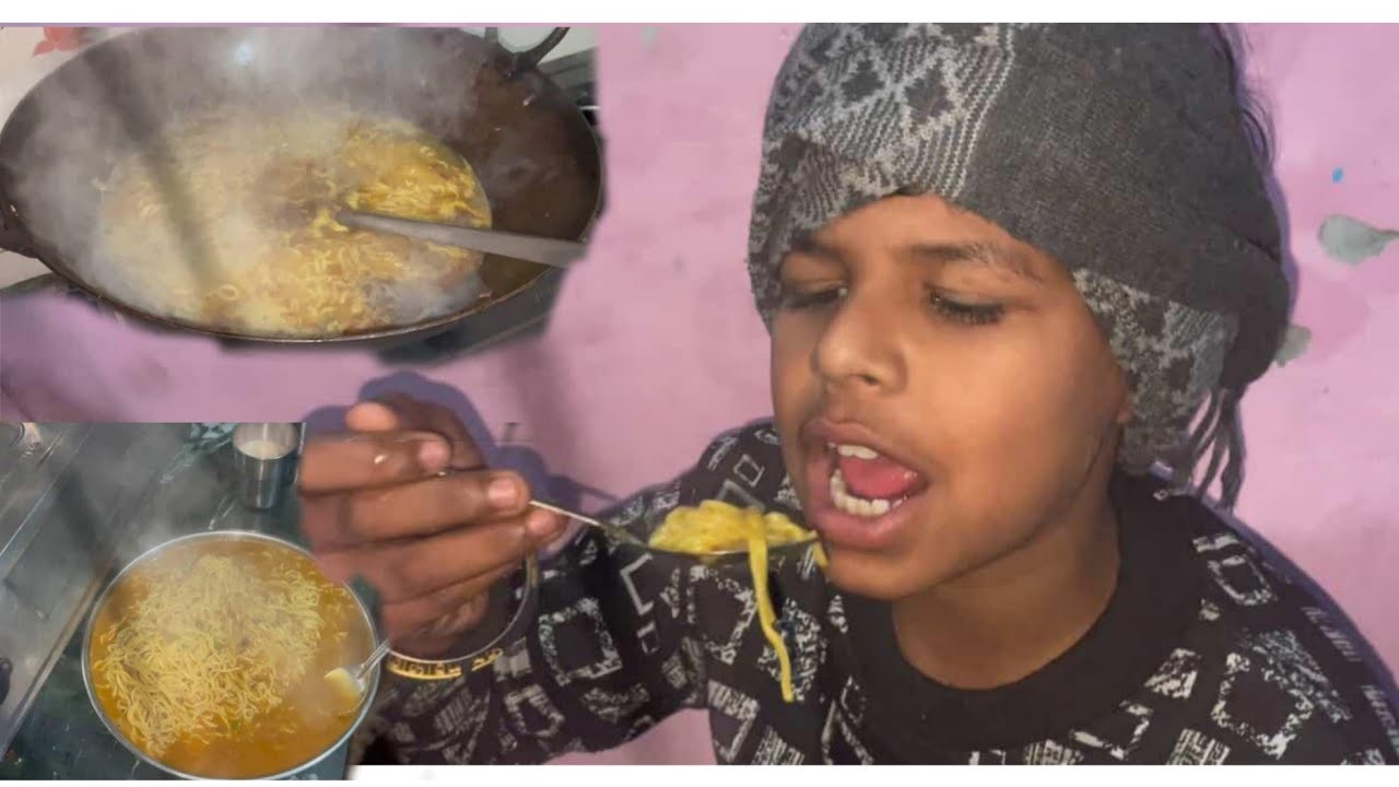 Aaj tumara bhai na Banai maggi🤤 