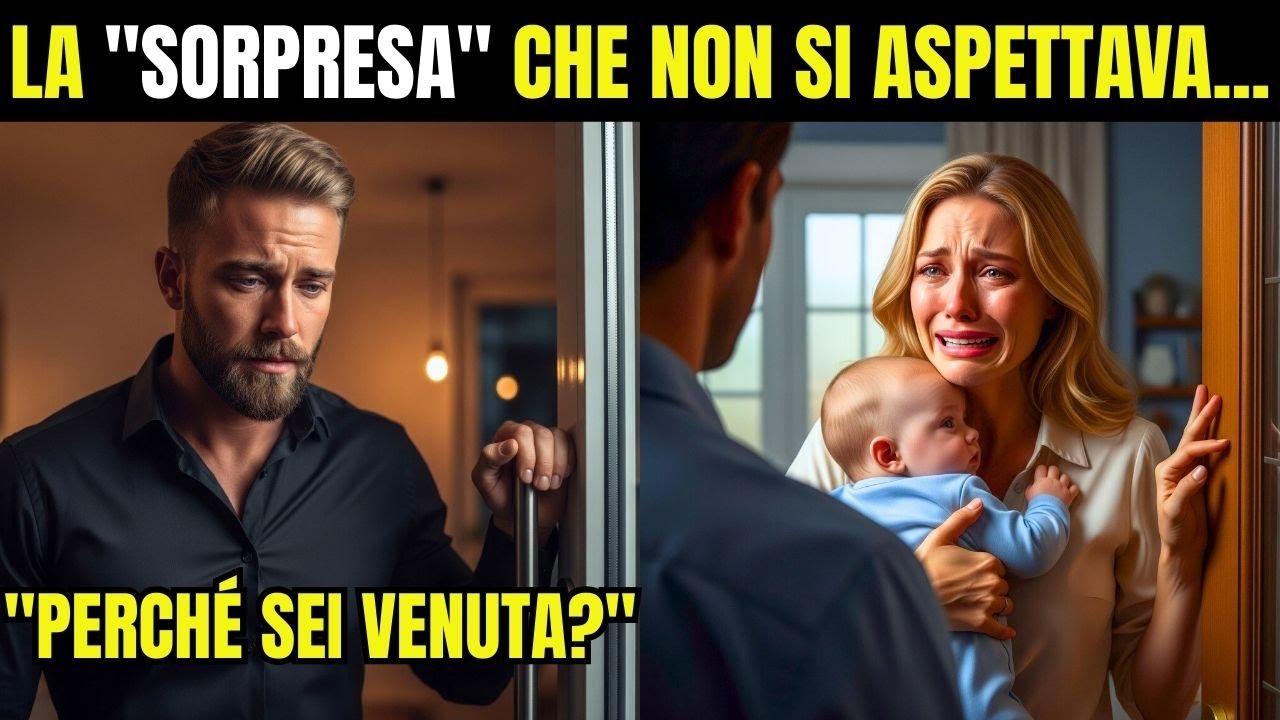 IL MILIONARIO IRROMPE FURIOSO NELLA CASA DELLA EX A CAPODANNO… E LA TROVA CON UN NEONATO!