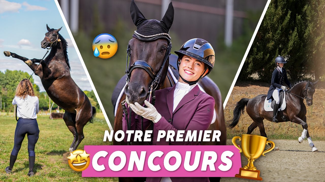 ON GAGNE NOTRE PREMIER CONCOURS... 3 jours avec nous au Mans 🏆🐴 #dressage
