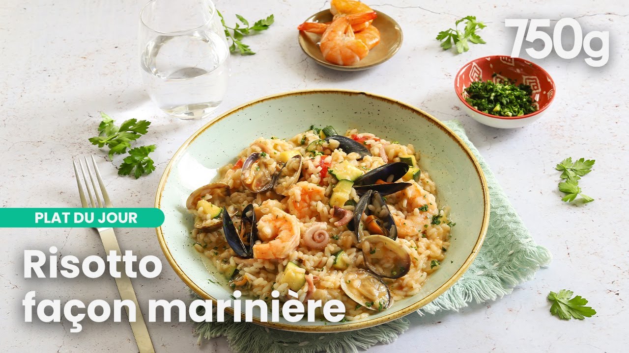 Ce risotto aux fruits de mer va vous laisser sans voix | 750g