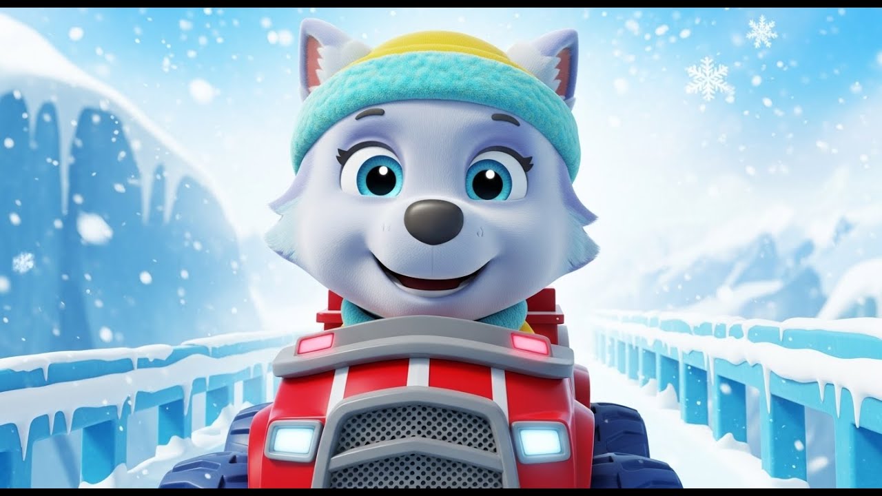 PAW Patrol: Rescue Wheels – The Blizzard Bridge Battle! ❄️🌉 | Extreme Winter Monster Rescue!